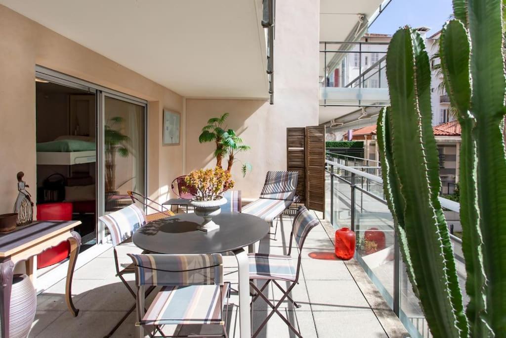 L18 Central Parking Terrace Ac 10Mins Walk To Beaches Nice Buitenkant foto