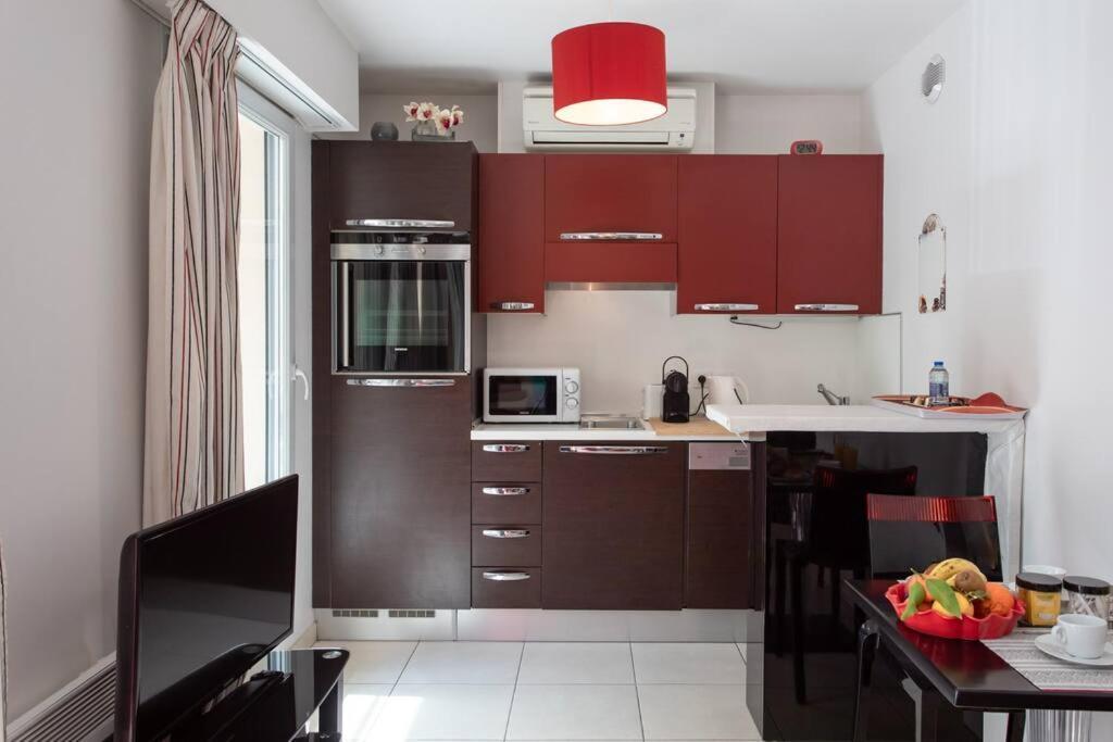 L18 Central Parking Terrace Ac 10Mins Walk To Beaches Nice Buitenkant foto