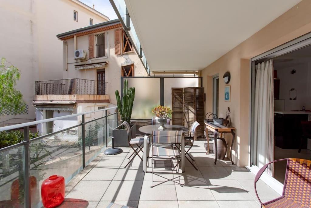 L18 Central Parking Terrace Ac 10Mins Walk To Beaches Nice Buitenkant foto