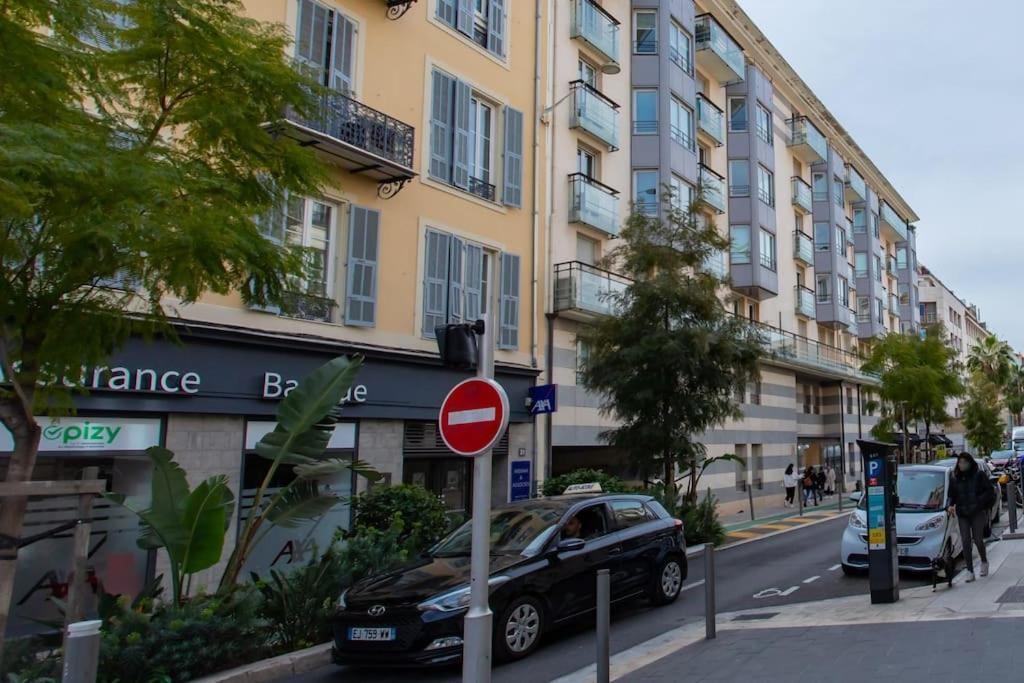 L18 Central Parking Terrace Ac 10Mins Walk To Beaches Nice Buitenkant foto